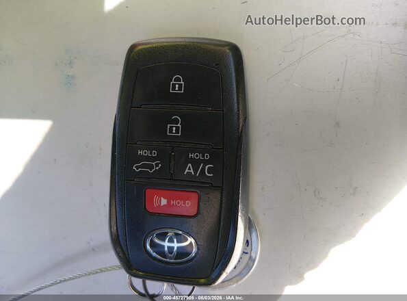JTMABACA3RA080328 2024 TOYOTA BZ4X Серебряный Вид панели приборов