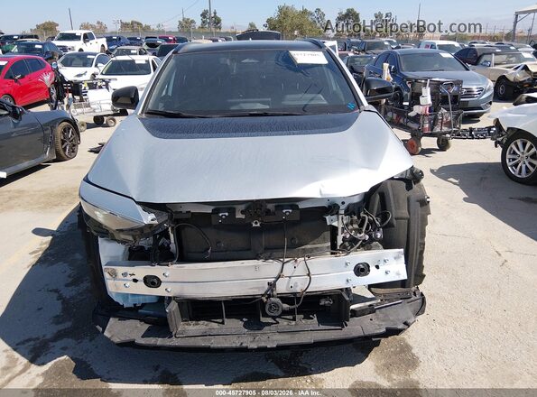 JTMABACA3RA080328 2024 TOYOTA BZ4X Серебряный Вид задней части салона