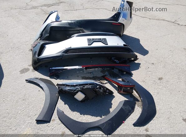 JTMABACA3RA080328 2024 TOYOTA BZ4X Серебряный Вид щитка приборов