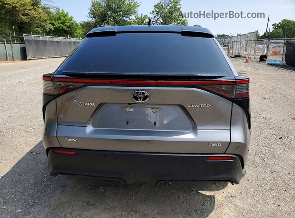 JTMABACA6RA077830 2024 TOYOTA BZ4X Серый Вид сзади