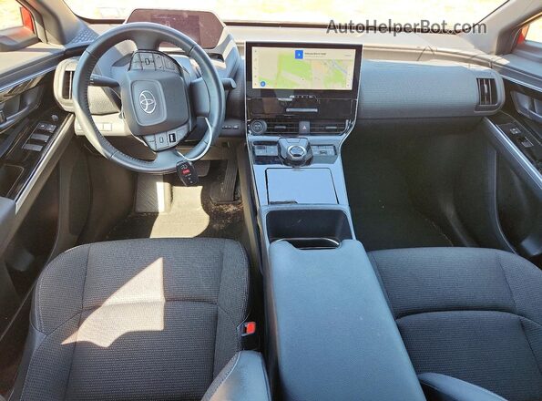 JTMABACA9PA042177 2023 TOYOTA BZ4X Red წინა პანელის ხედი