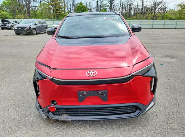 JTMABACA9PA042177 2023 TOYOTA BZ4X Red წინა ხედი