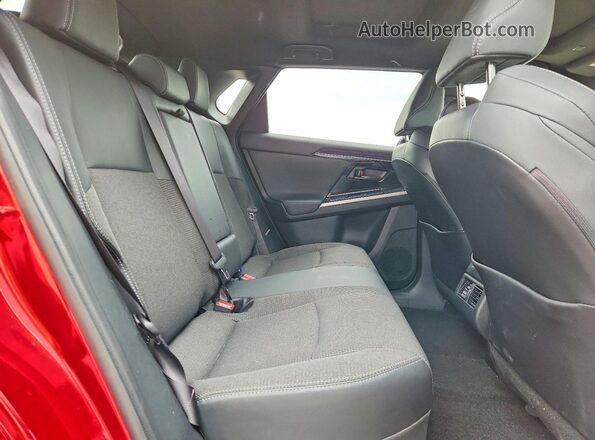 JTMABACA9PA042177 2023 TOYOTA BZ4X Red უკანა სალონის ხედი