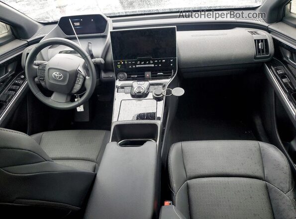 JTMABACA9RA064182 2024 TOYOTA BZ4X Gray Widok deski rozdzielczej
