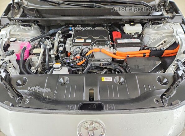 JTMABACAXPA022519 2023 TOYOTA BZ4X Серебряный Вид подкапотного пространства