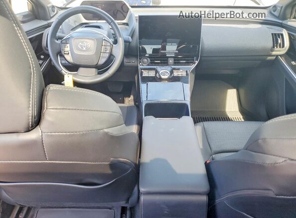 JTMABACAXRA076678 2024 TOYOTA BZ4X Blue წინა პანელის ხედი