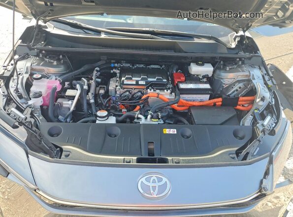 JTMABACAXRA076678 2024 TOYOTA BZ4X Blue უკანა სალონის ხედი