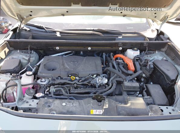 JTMB6RFV0ND069544 2022 TOYOTA RAV4 HYBRID Gray Rear view