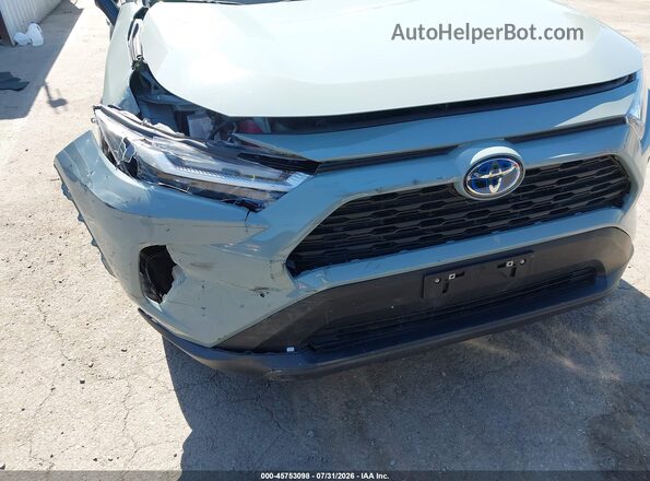 JTMB6RFV0ND069544 2022 TOYOTA RAV4 HYBRID Gray Front view