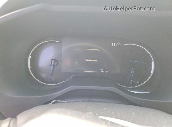 JTMB6RFV0PD108569 2023 TOYOTA RAV4 Gray Widok zestawu wskaźników