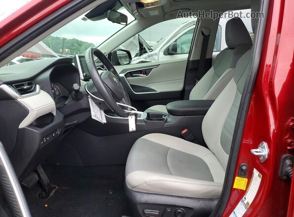 JTMB6RFV1MD039998 2021 TOYOTA RAV4 Red Vista interior delantera