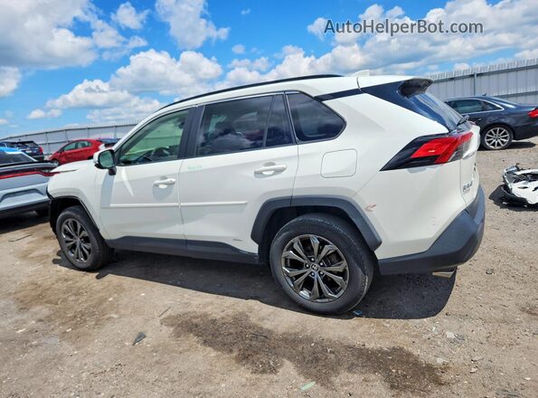 JTMB6RFV2ND063776 2022 TOYOTA RAV4 White Rear left