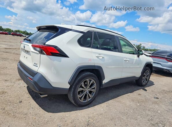 JTMB6RFV2ND063776 2022 TOYOTA RAV4 White Rear right