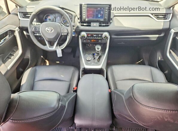 JTMB6RFV2ND063776 2022 TOYOTA RAV4 White Dashboard view