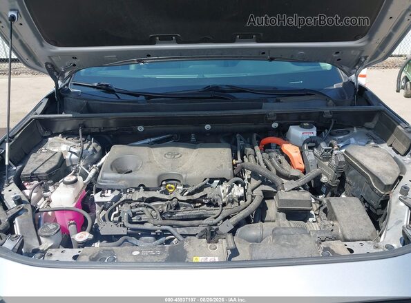 JTMB6RFV2PD089829 2023 TOYOTA RAV4 HYBRID Silver Widok z tyłu
