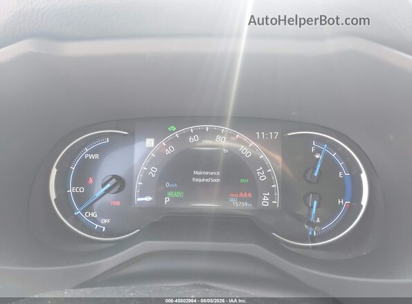 JTMB6RFV2SD152405 2025 TOYOTA RAV4 HYBRID Black Вид задніх сидінь