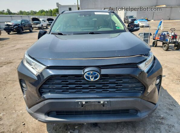 JTMB6RFV3MD041073 2021 TOYOTA RAV4 Black Front view