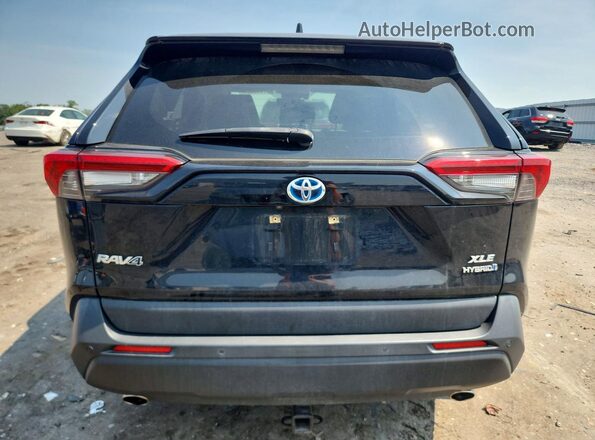 JTMB6RFV3MD041073 2021 TOYOTA RAV4 Black Rear view