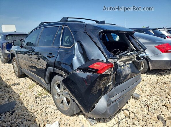 JTMB6RFV4MD007594 2021 TOYOTA RAV4 Black Rear left