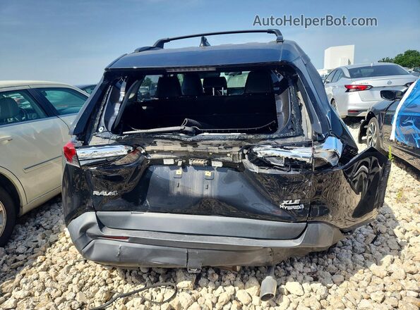 JTMB6RFV4MD007594 2021 TOYOTA RAV4 Black Rear view