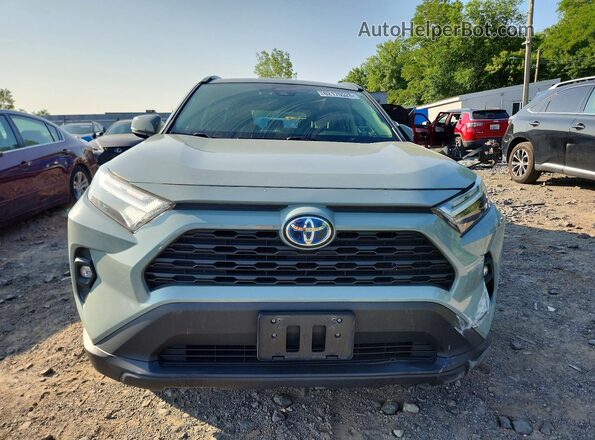 JTMB6RFV5ND069667 2022 TOYOTA RAV4 Green Вид спереду