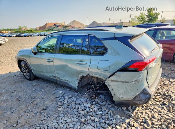 JTMB6RFV5ND069667 2022 TOYOTA RAV4 Green Задня ліва чверть