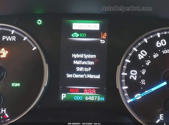 JTMB6RFV6ND078572 2022 TOYOTA RAV4 HYBRID Белый 