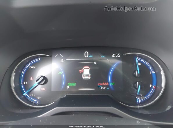 JTMB6RFV8SJ077758 2025 TOYOTA RAV4 HYBRID White Vista de los asientos traseros