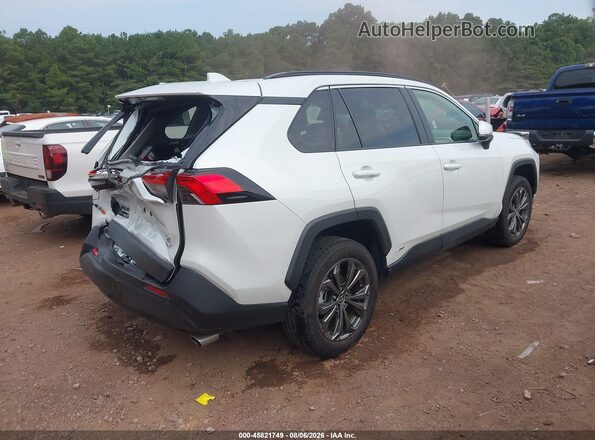 JTMB6RFV8SJ077758 2025 TOYOTA RAV4 HYBRID White Trasero derecho