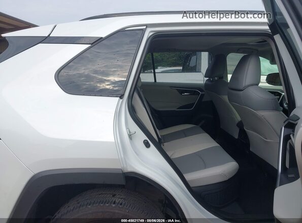 JTMB6RFV8SJ077758 2025 TOYOTA RAV4 HYBRID White Vista de la etiqueta del VIN