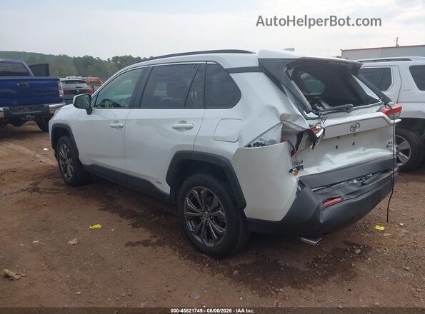 JTMB6RFV8SJ077758 2025 TOYOTA RAV4 HYBRID White Trasero izquierdo