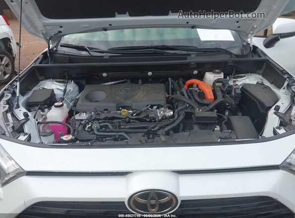 JTMB6RFV8SJ077758 2025 TOYOTA RAV4 HYBRID White Vista trasera