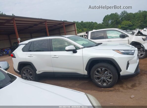 JTMB6RFV8SJ077758 2025 TOYOTA RAV4 HYBRID White Vista interior de 360 grados