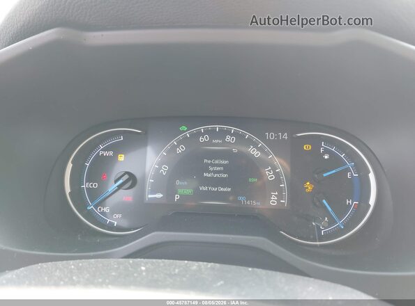 JTMB6RFV9SD155883 2025 TOYOTA RAV4 HYBRID Gray Rear seats view