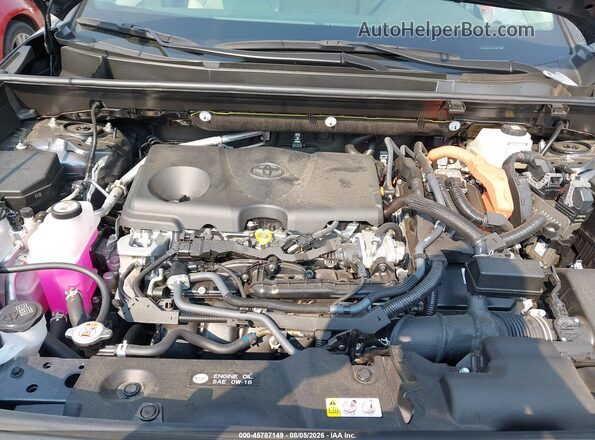 JTMB6RFV9SD155883 2025 TOYOTA RAV4 HYBRID Gray Rear view