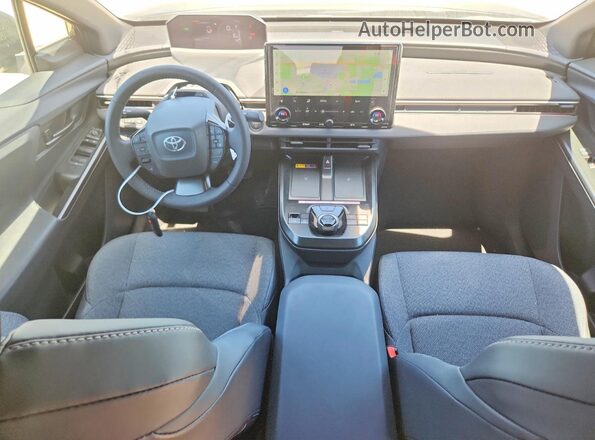 JTMBCAEB2TJ011693 2026 TOYOTA BZ Black Вид панелі приладів