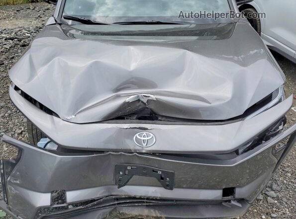 JTMBCAEBXTA007228 2026 TOYOTA BZ Gray Vista del compartimento del motor