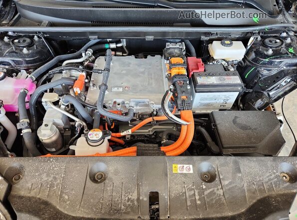 JTMBDAFB7TA001608 2026 TOYOTA BZ Black Vista del compartimento del motor