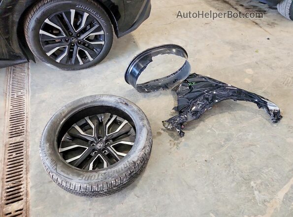 JTMBDAFB7TA001608 2026 TOYOTA BZ Black Vista de la etiqueta del VIN