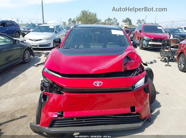 JTMBDAFBXTA004101 2026 TOYOTA BZ Red Vista del cuadro de instrumentos