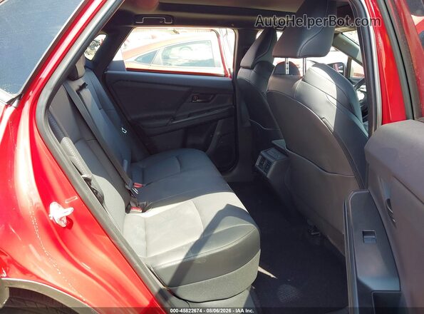 JTMBDAFBXTA004101 2026 TOYOTA BZ Red Vista de la etiqueta del VIN