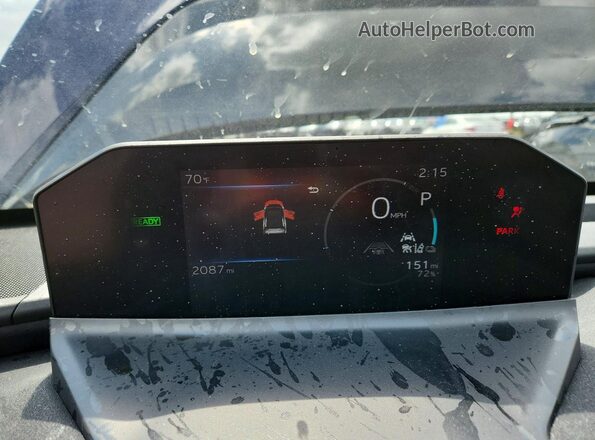 JTMBDAFC7TJ008387 2026 SUBARU SOLTERRA Blue Սարքավորումների վահանակի տեսք
