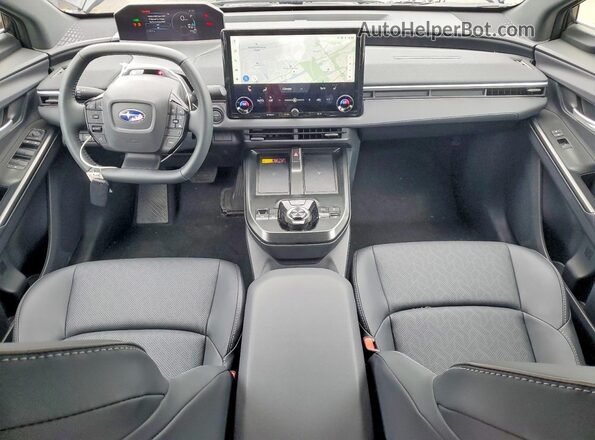 JTMBEAGC8TJ001914 2026 SUBARU SOLTERRA Black Առջևի վահանակի տեսք