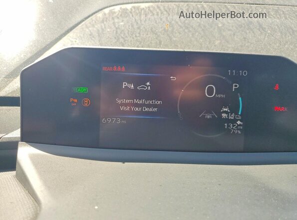 JTMBFAEB6TA003068 2026 TOYOTA BZ Black Instrument cluster view