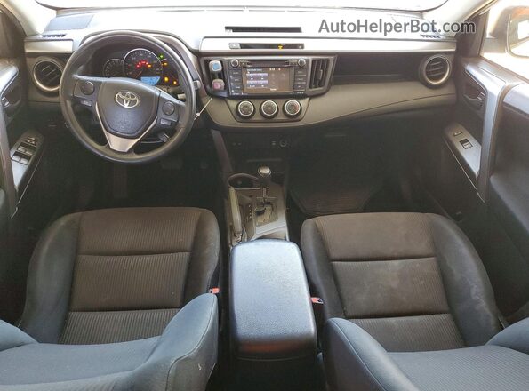 JTMBFREV0GJ071560 2016 TOYOTA RAV4 White Widok deski rozdzielczej