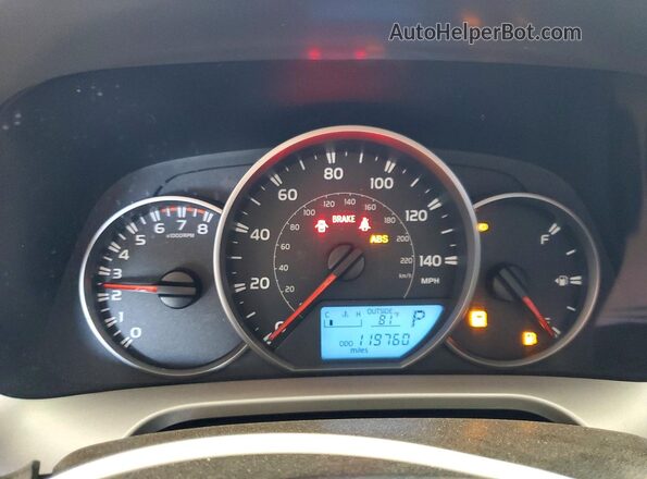 JTMBFREV0GJ071560 2016 TOYOTA RAV4 White Widok zestawu wskaźników