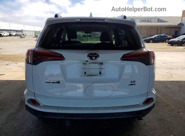 JTMBFREV0GJ071560 2016 TOYOTA RAV4 White Widok z tyłu
