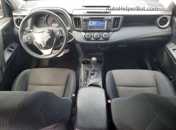 JTMBFREV0GJ091419 2016 TOYOTA RAV4 Gray Вид панелі приладів