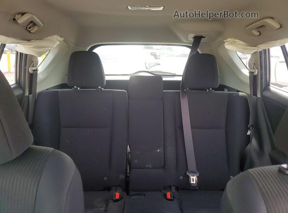 JTMBFREV0GJ091419 2016 TOYOTA RAV4 Gray Вид задніх сидінь