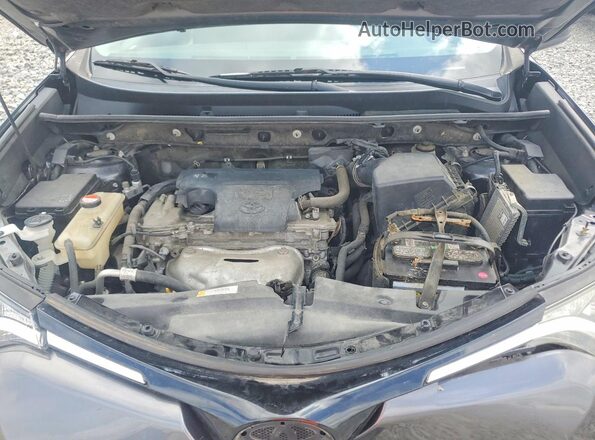JTMBFREV0GJ091419 2016 TOYOTA RAV4 Gray Вид підкапотного простору